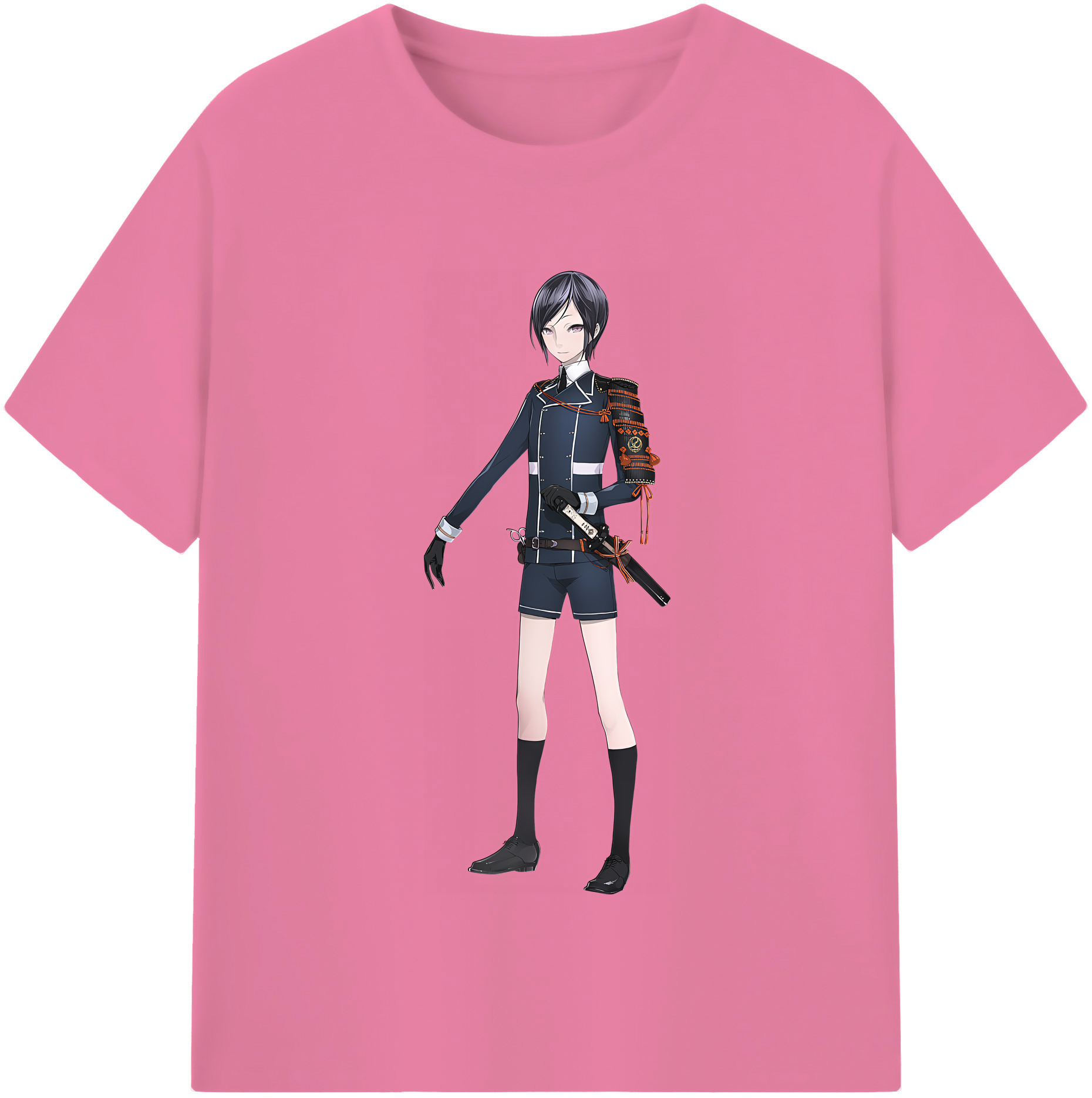 （画像用） 刀剣乱舞 Touken Ranbu 綿100％半袖Tシャツ（フロントプリント）